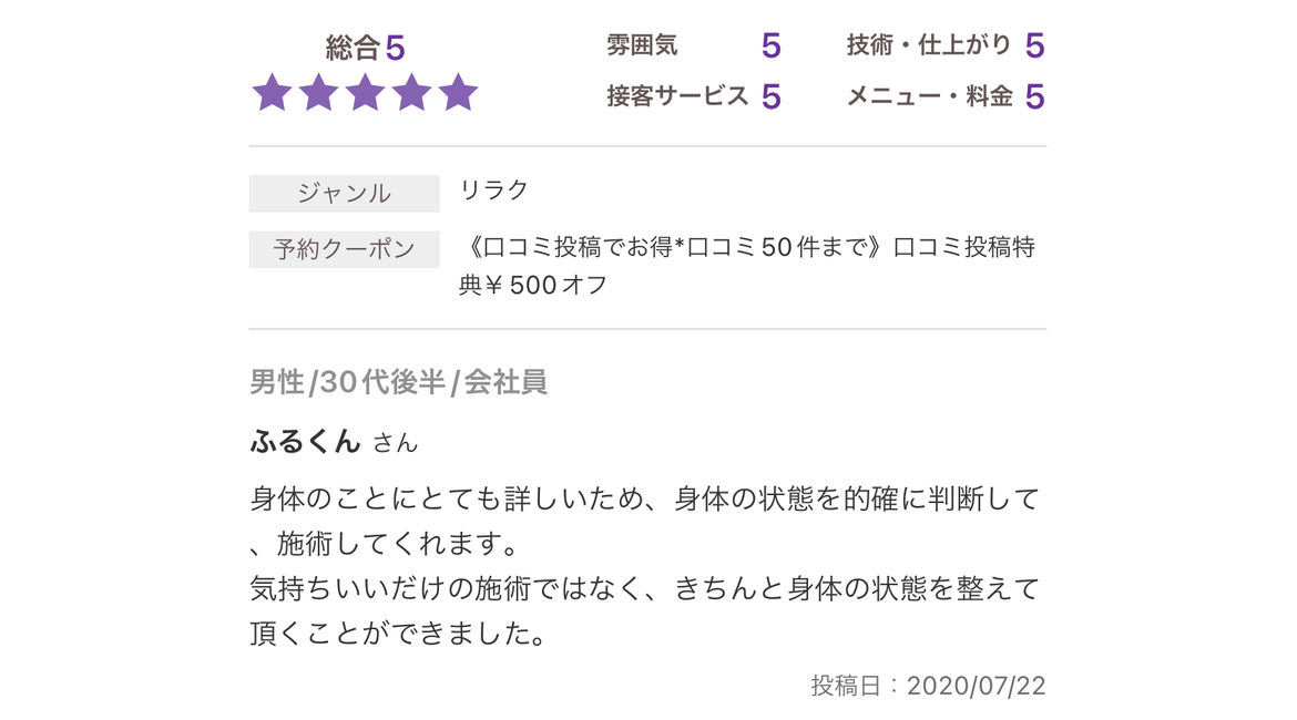 クチコミ