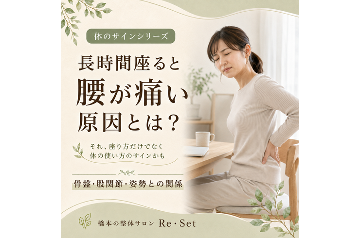 장시간 앉으면 허리가 아픈 원인이란? 골반, 고관절, 자세와의 관계